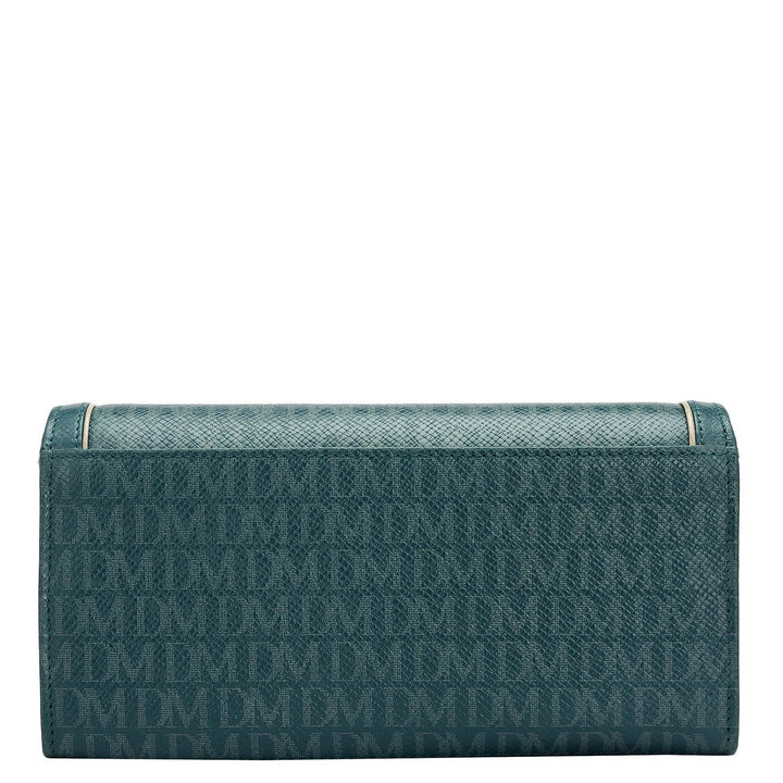 Monogram Leather Ladies Sling Wallet - Octane