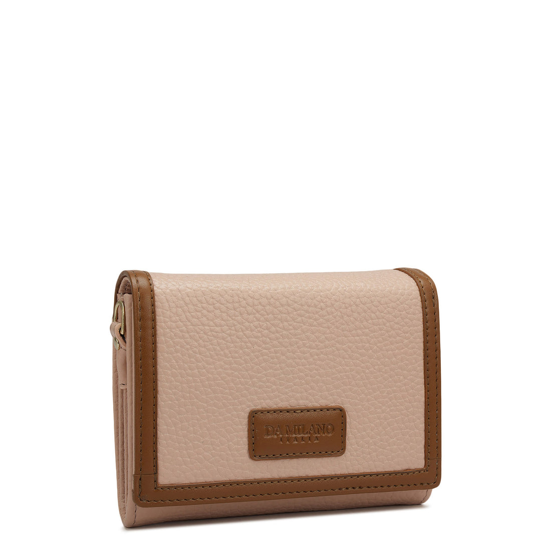 Wax Leather Ladies Wallet - Feather