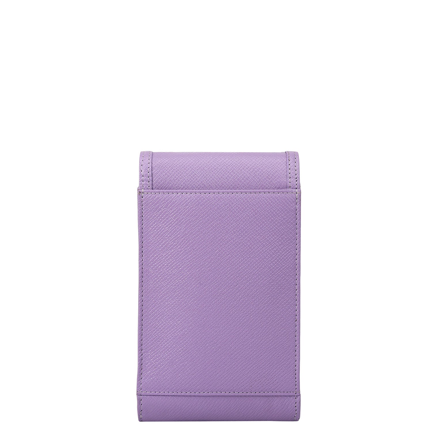 Franzy Leather Ladies Sling Wallet - Purple Haze – Da Milano