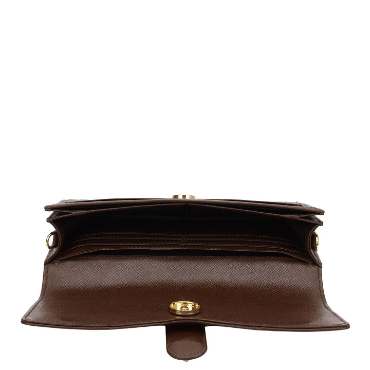 Pietra Wallet On Chain - Walnut