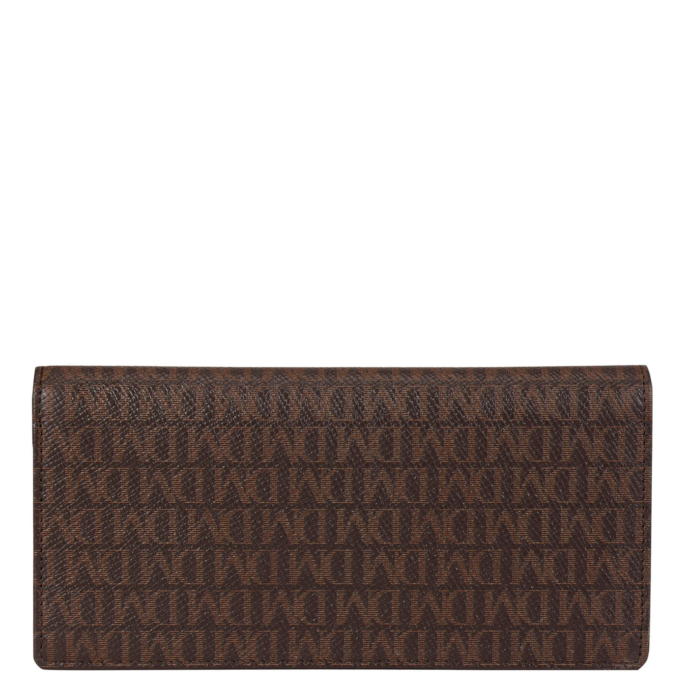 Monogram Leather Ladies Wallet - Oak