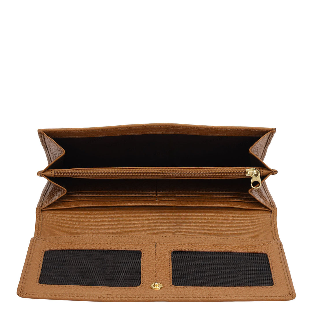 Classic Flap-Over Continental Wallet