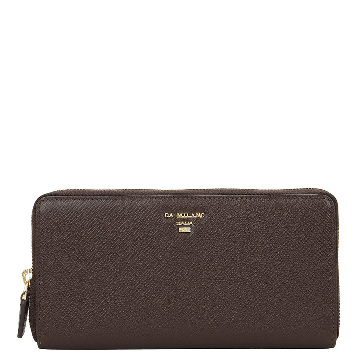 Classic Continental Wallet - Chocolate