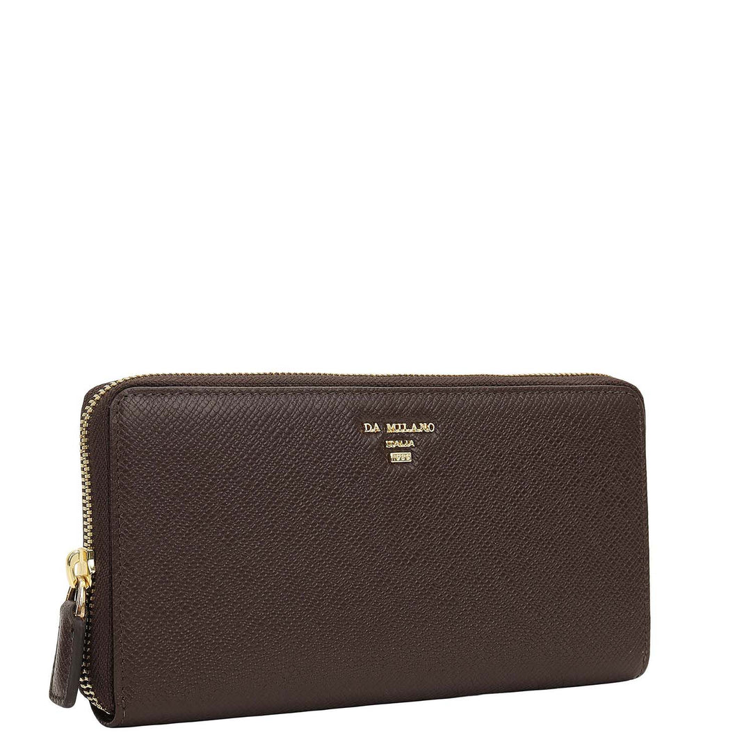 Classic Continental Wallet - Chocolate