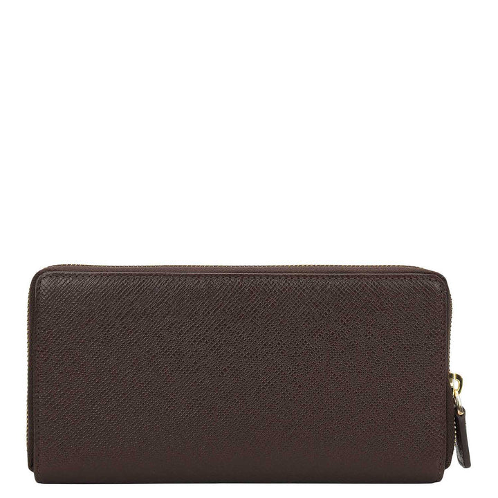 Classic Continental Wallet - Chocolate