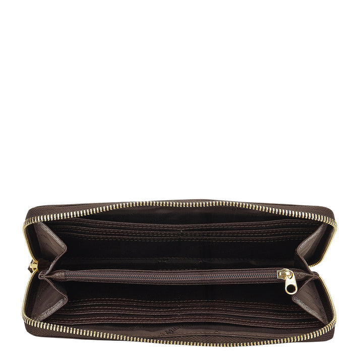 Classic Continental Wallet - Chocolate