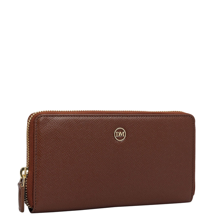 Saffiano Leather Continental Wallet