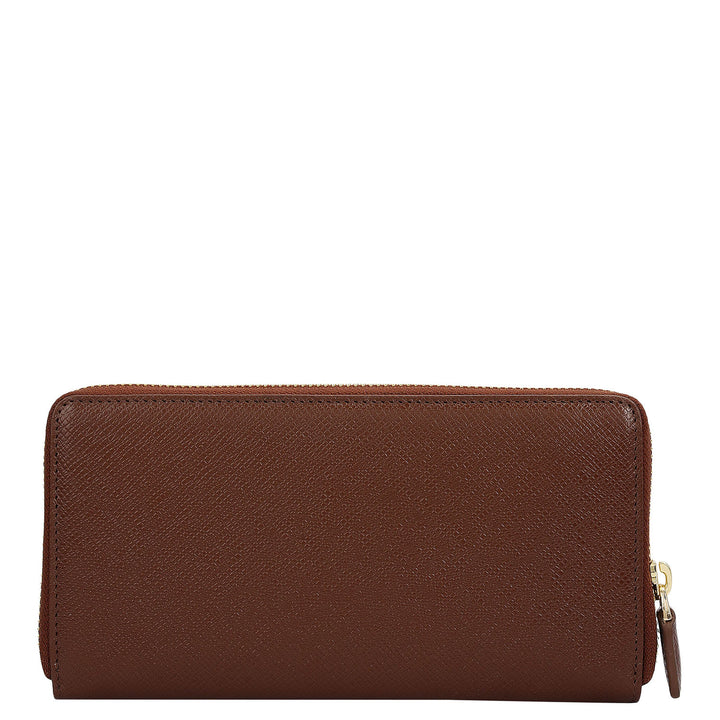 Saffiano Leather Continental Wallet