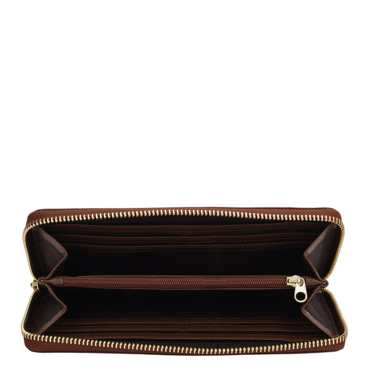 Saffiano Leather Continental Wallet
