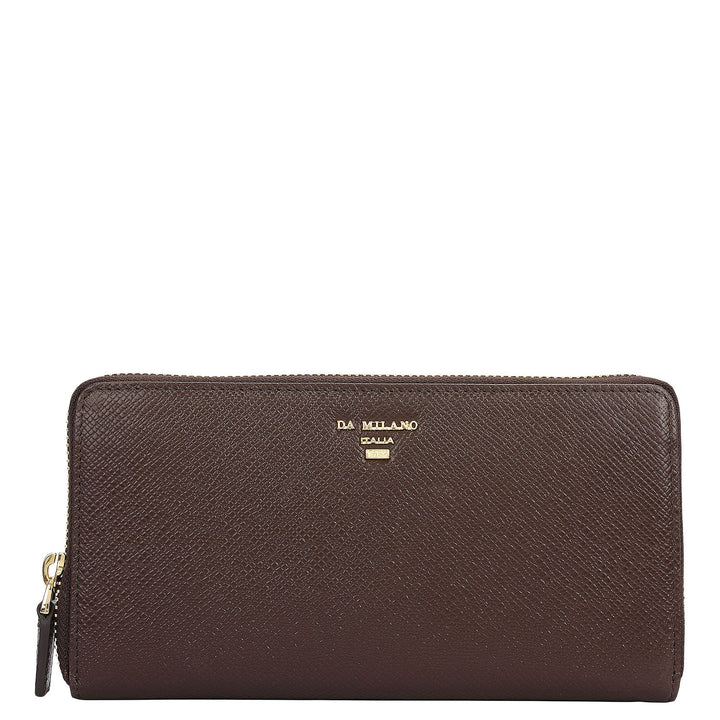 Saffiano Leather Continental Wallet