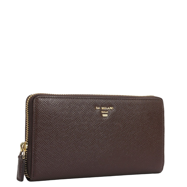 Saffiano Leather Continental Wallet
