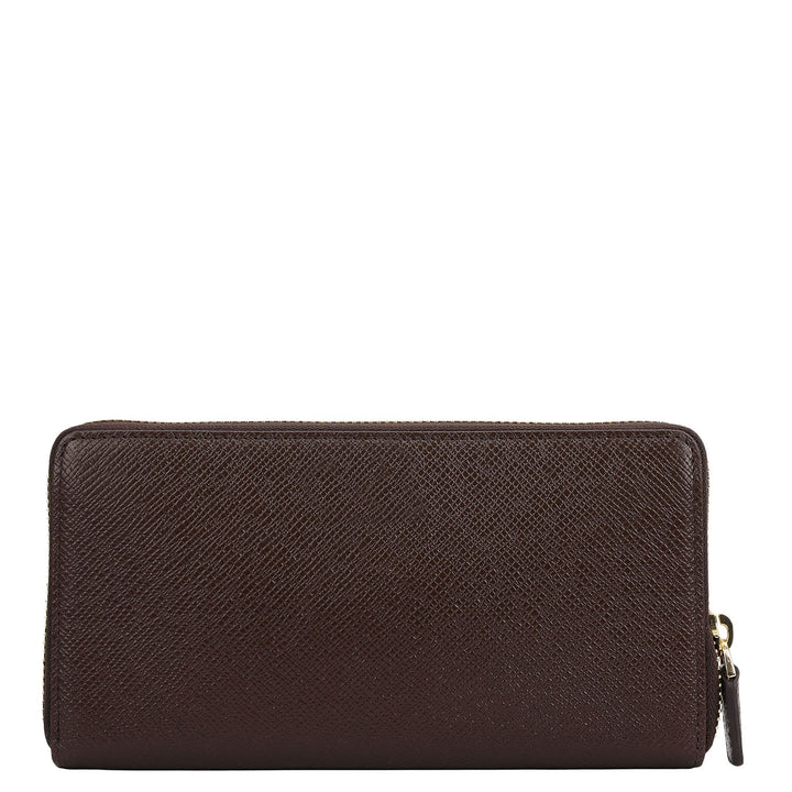 Saffiano Leather Continental Wallet