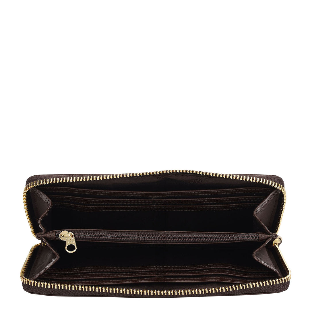 Saffiano Leather Continental Wallet