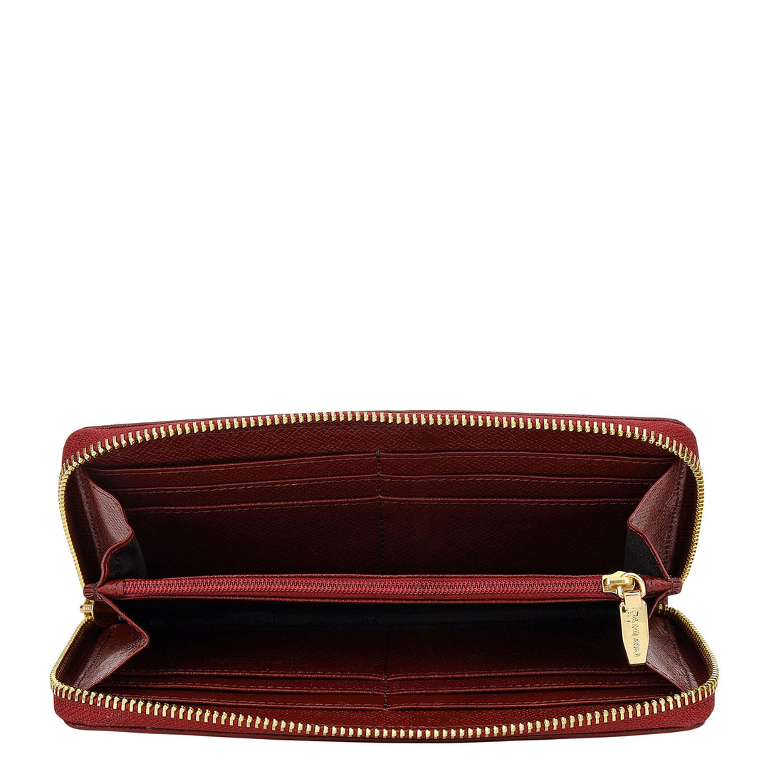 Classic Women Wallet - Cherry
