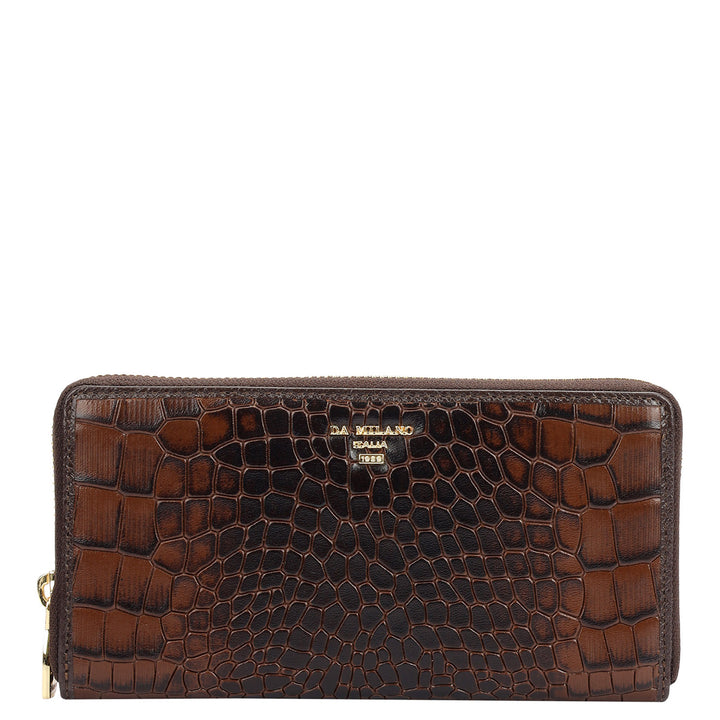 Classic Continental Wallet - Walnut