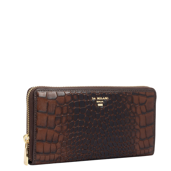Classic Continental Wallet - Walnut