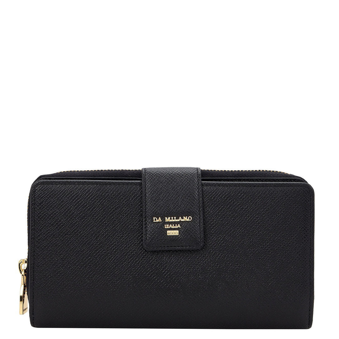 Classic Continental Wallet - Black