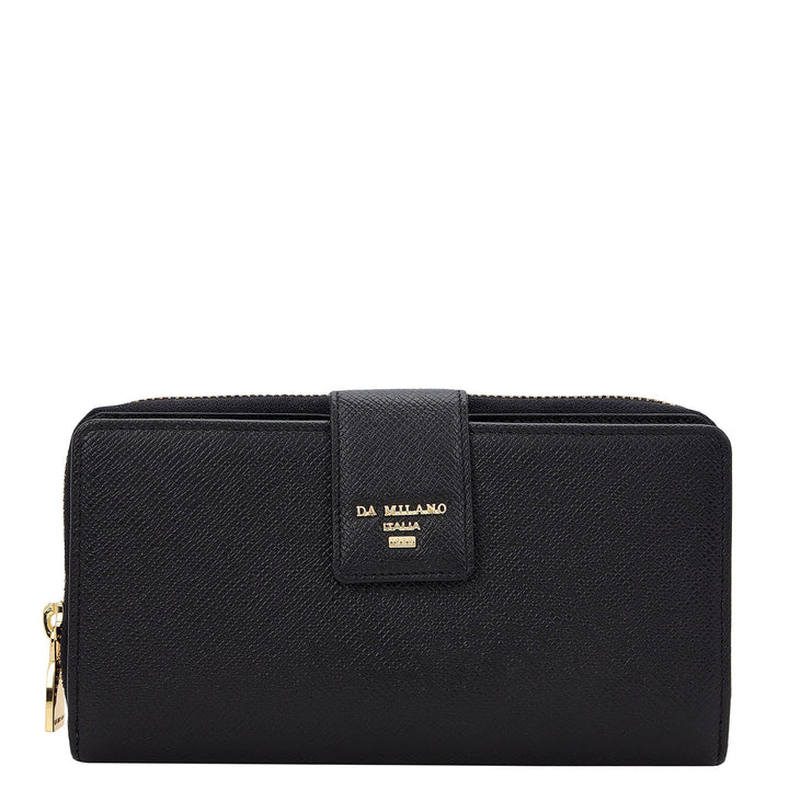 Classic Continental Wallet - Black