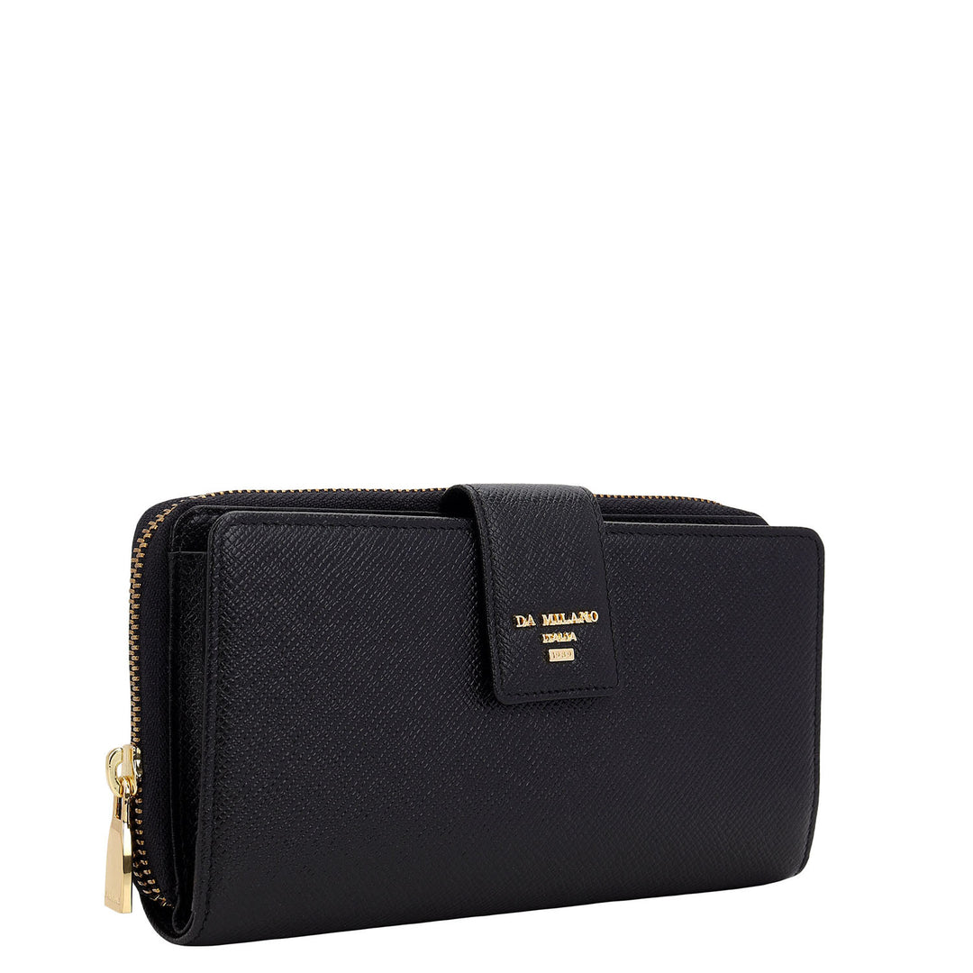 Classic Continental Wallet - Black