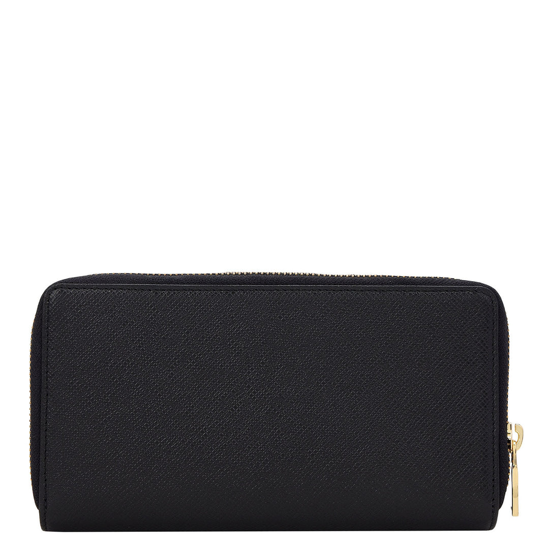 Classic Continental Wallet - Black