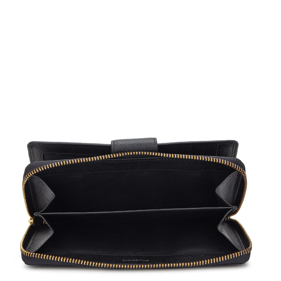 Classic Continental Wallet - Black
