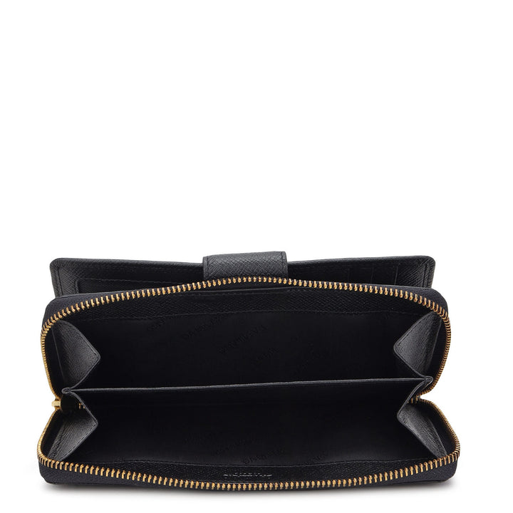 Classic Continental Wallet - Black