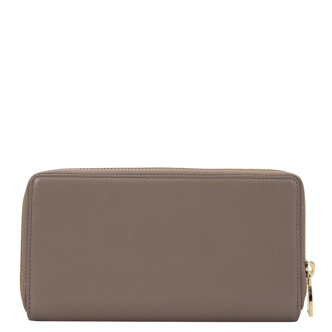 Classic Continental Wallet - Smoke Grey