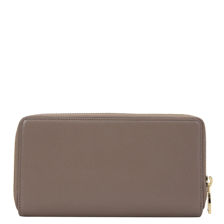 Classic Continental Wallet - Smoke Grey