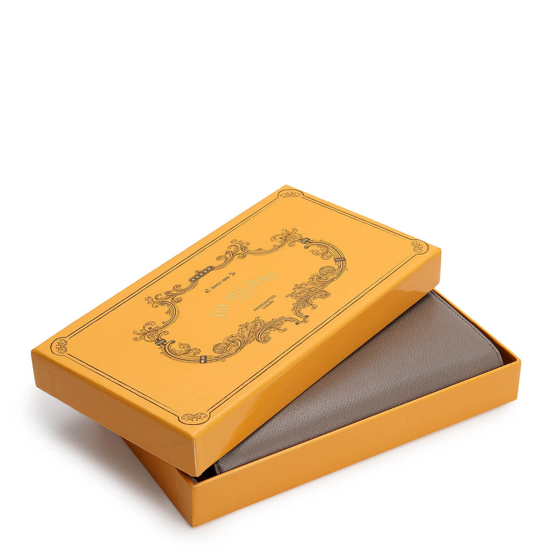 Classic Continental Wallet - Smoke Grey