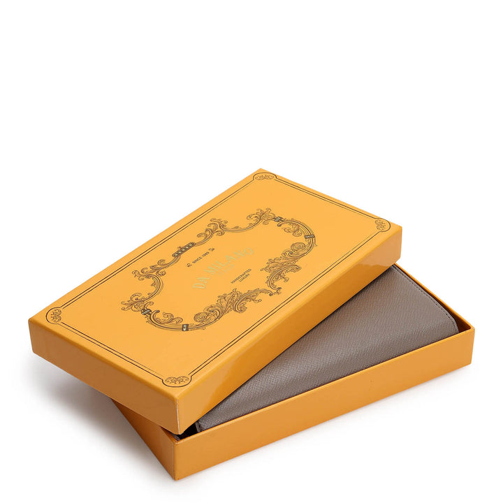 Classic Continental Wallet - Smoke Grey