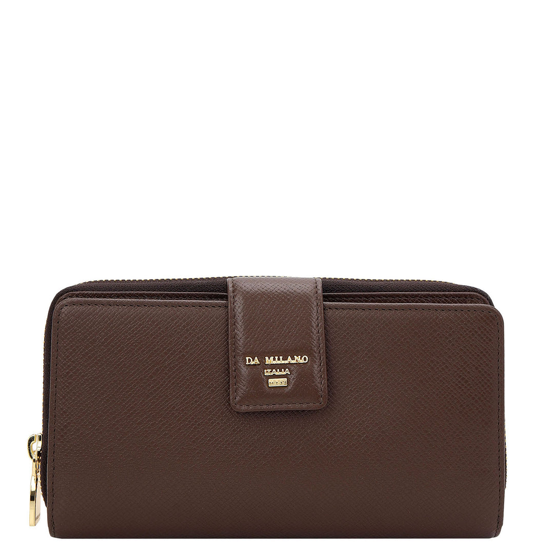Classic Continental Wallet - Walnut