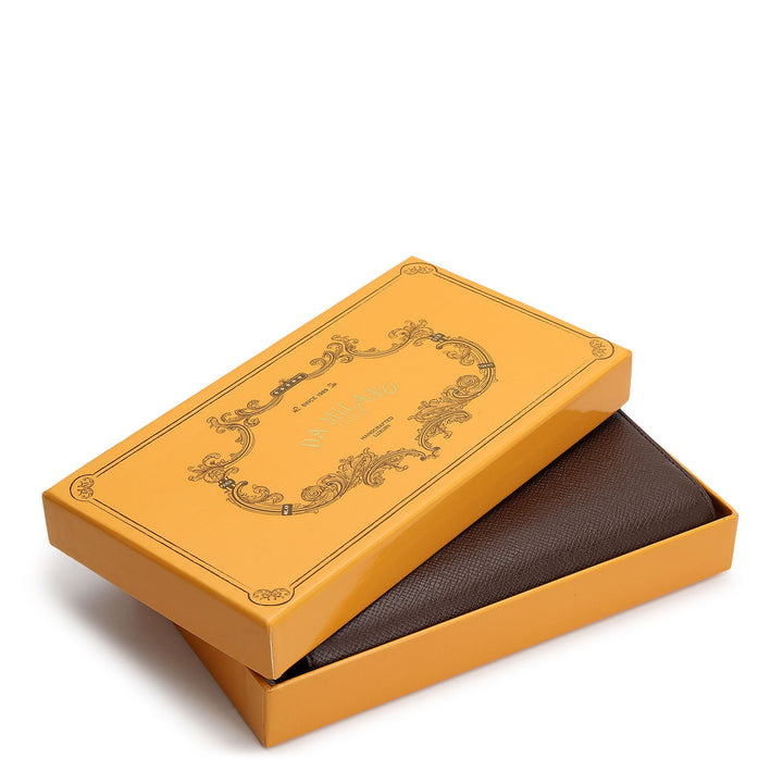 Classic Continental Wallet - Walnut