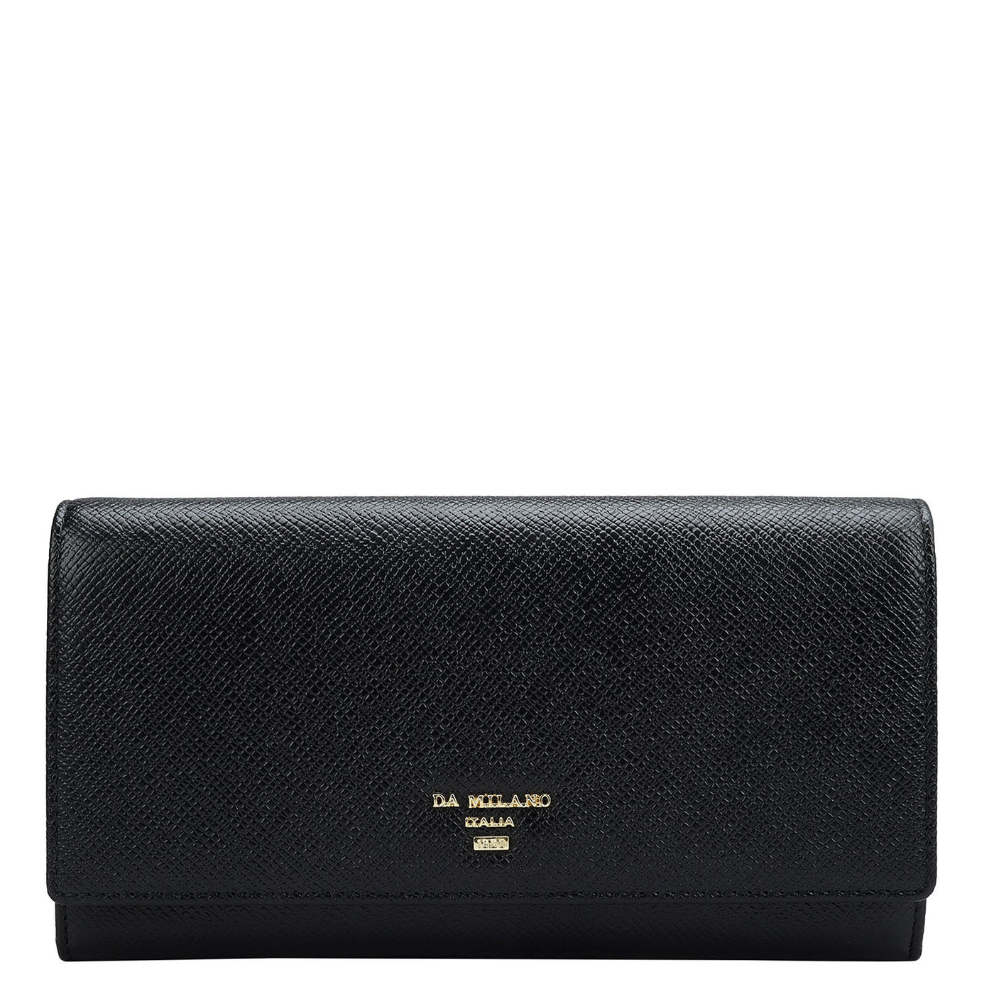 Franzy Leather Ladies Wallet - Black
