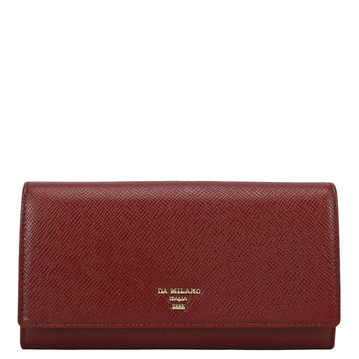 Franzy Leather Ladies Wallet - Cherry