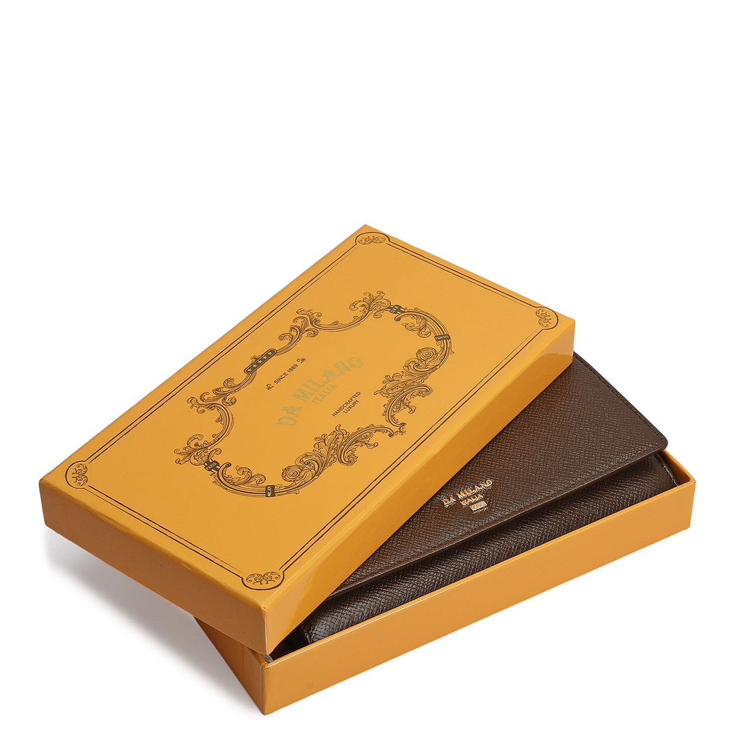 Franzy Leather Ladies Wallet - Walnut