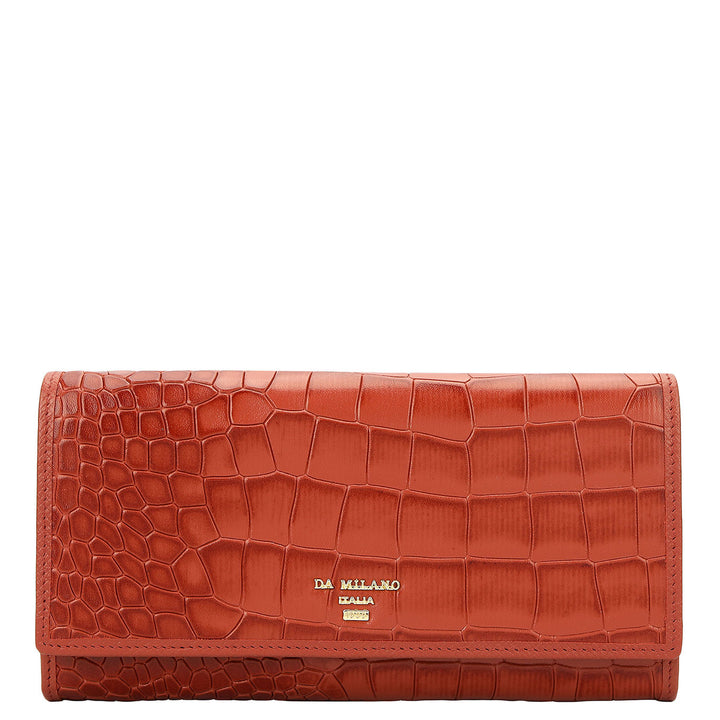 Classic Ladies Wallet - Brick
