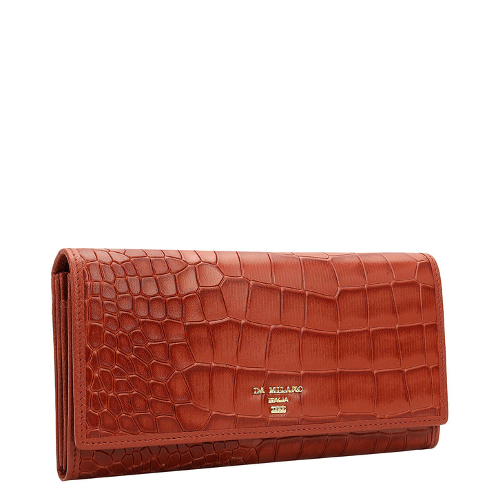 Classic Ladies Wallet - Brick
