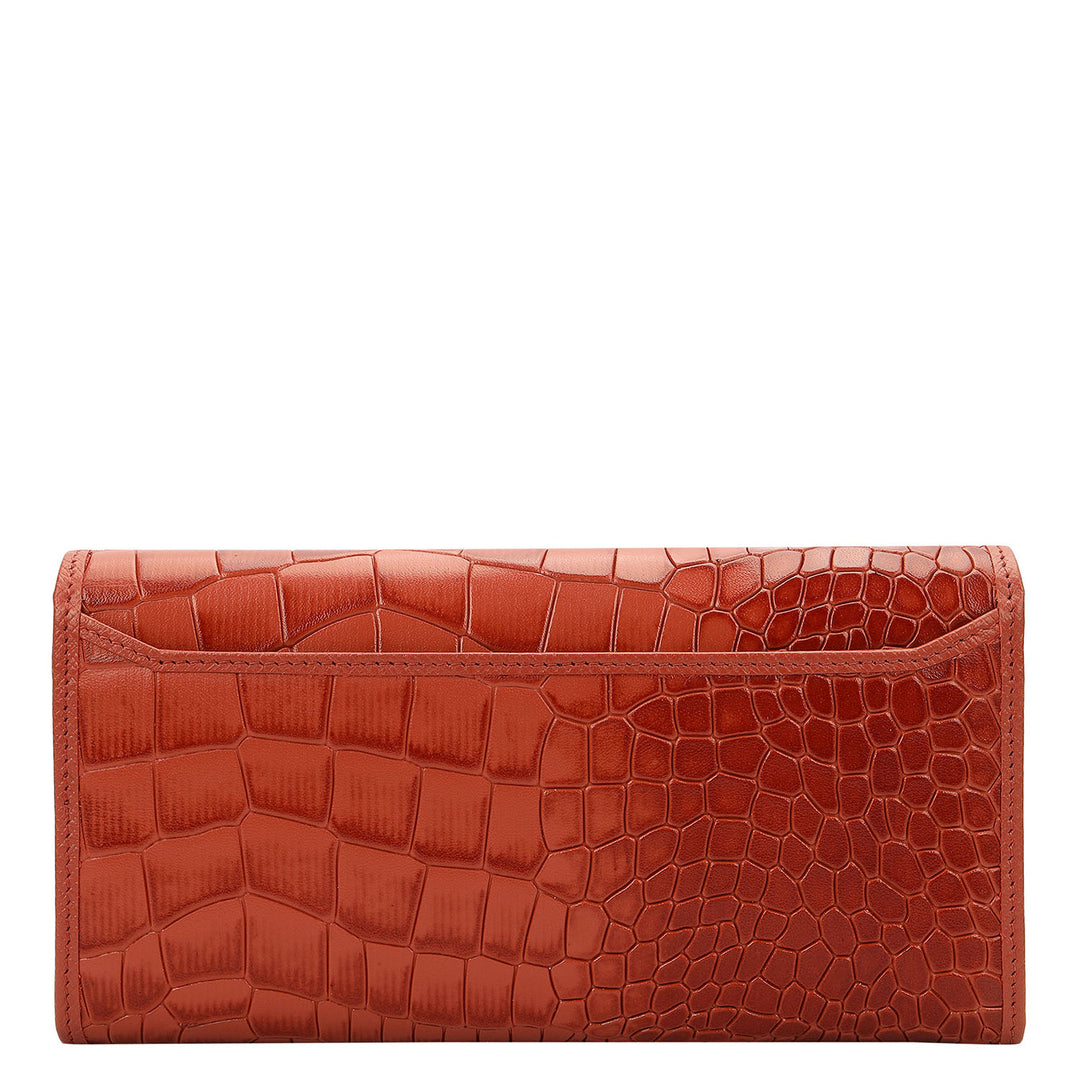 Classic Ladies Wallet - Brick