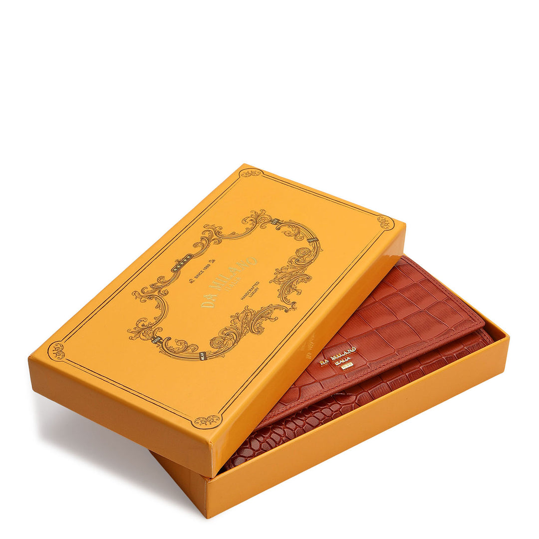 Classic Ladies Wallet - Brick