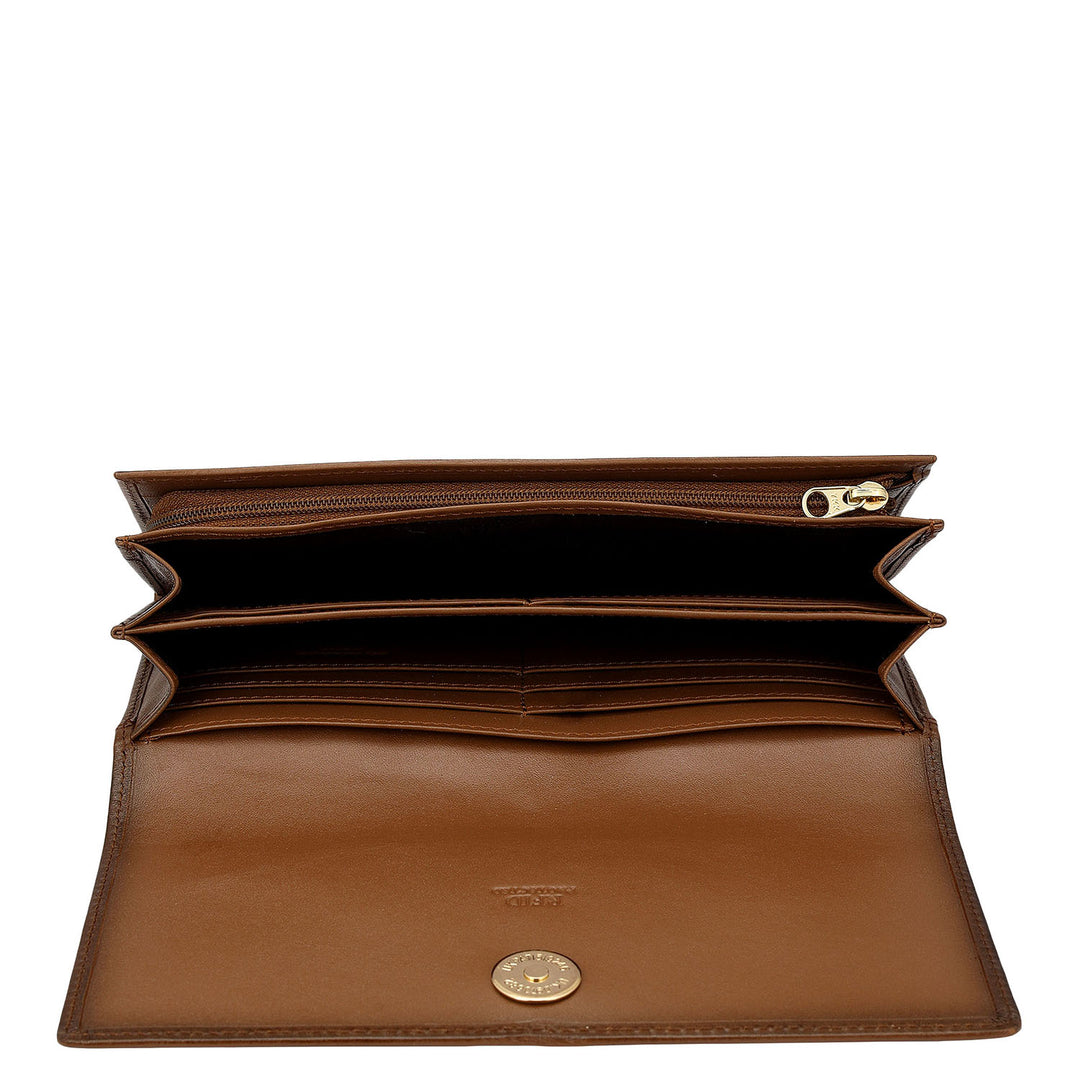 Signato Flap Over Continental Wallet