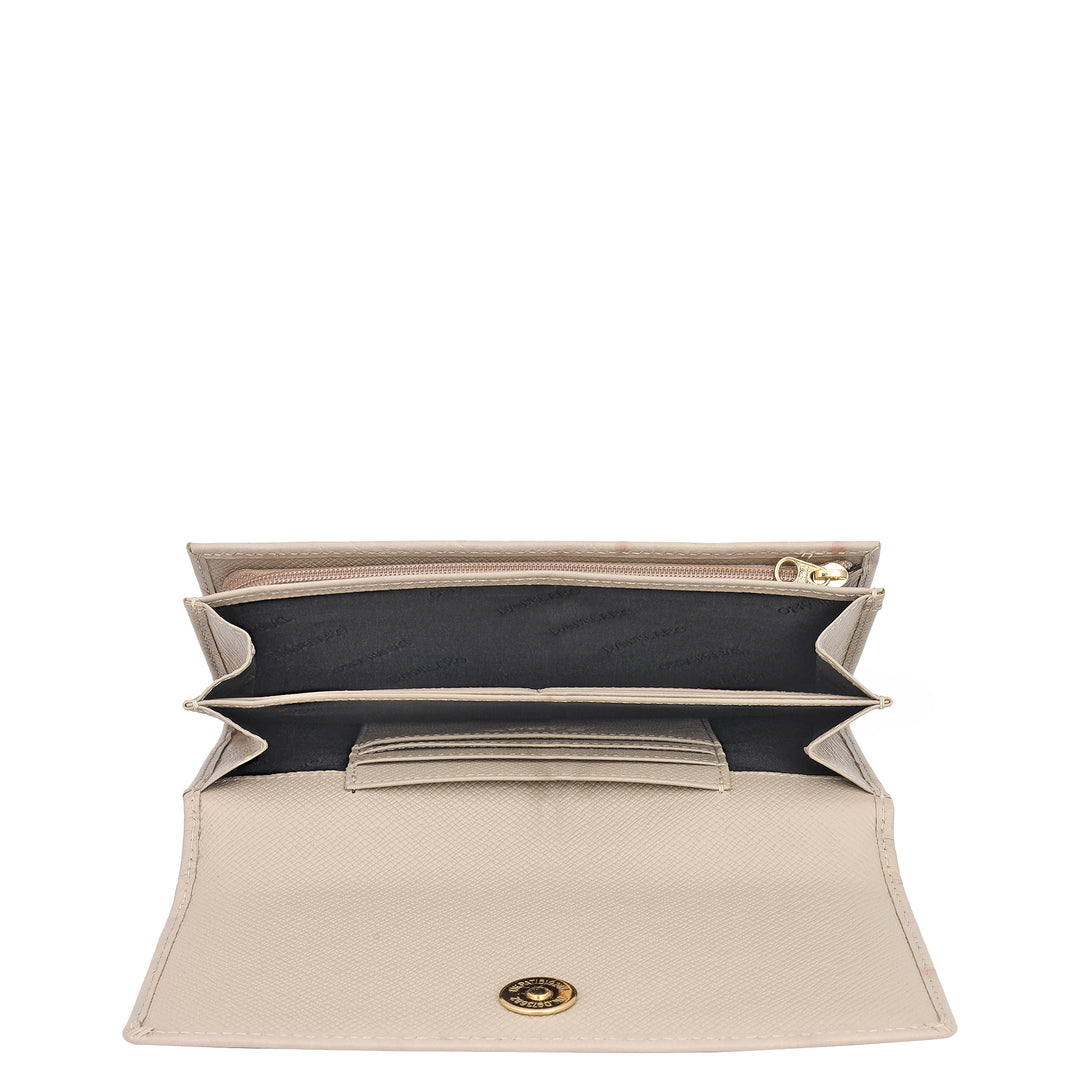 Flap Over Continental Wallet