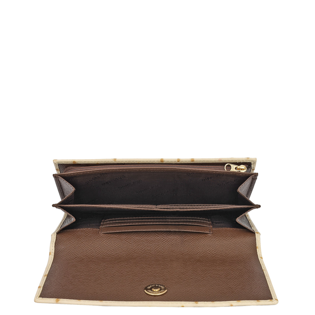 Flap Over Continental Wallet