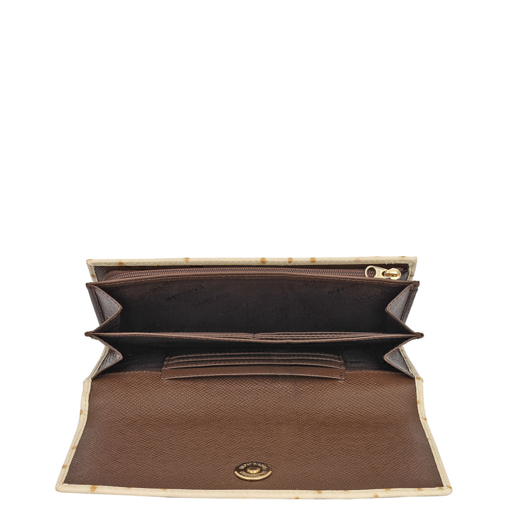 Flap Over Continental Wallet
