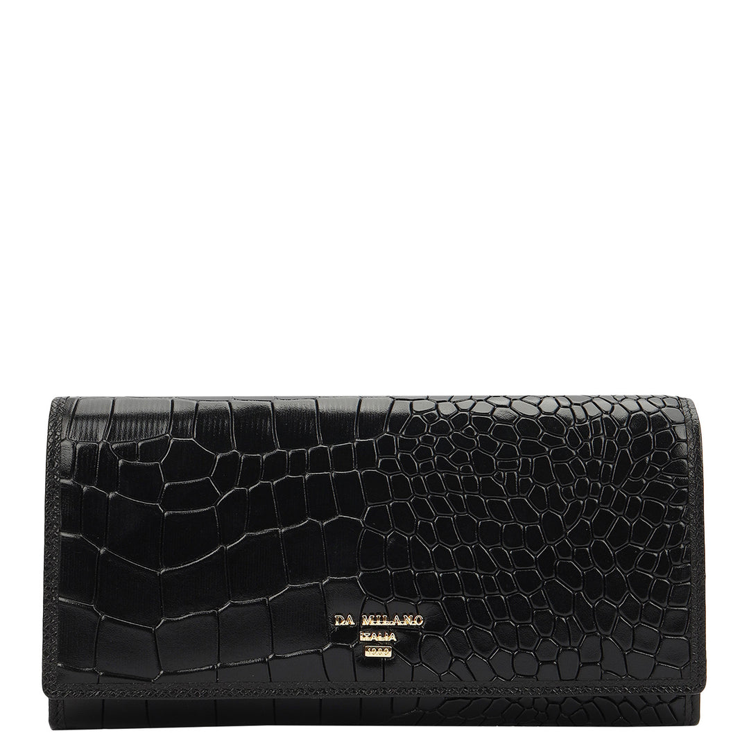 Classic Continental Wallet - Black