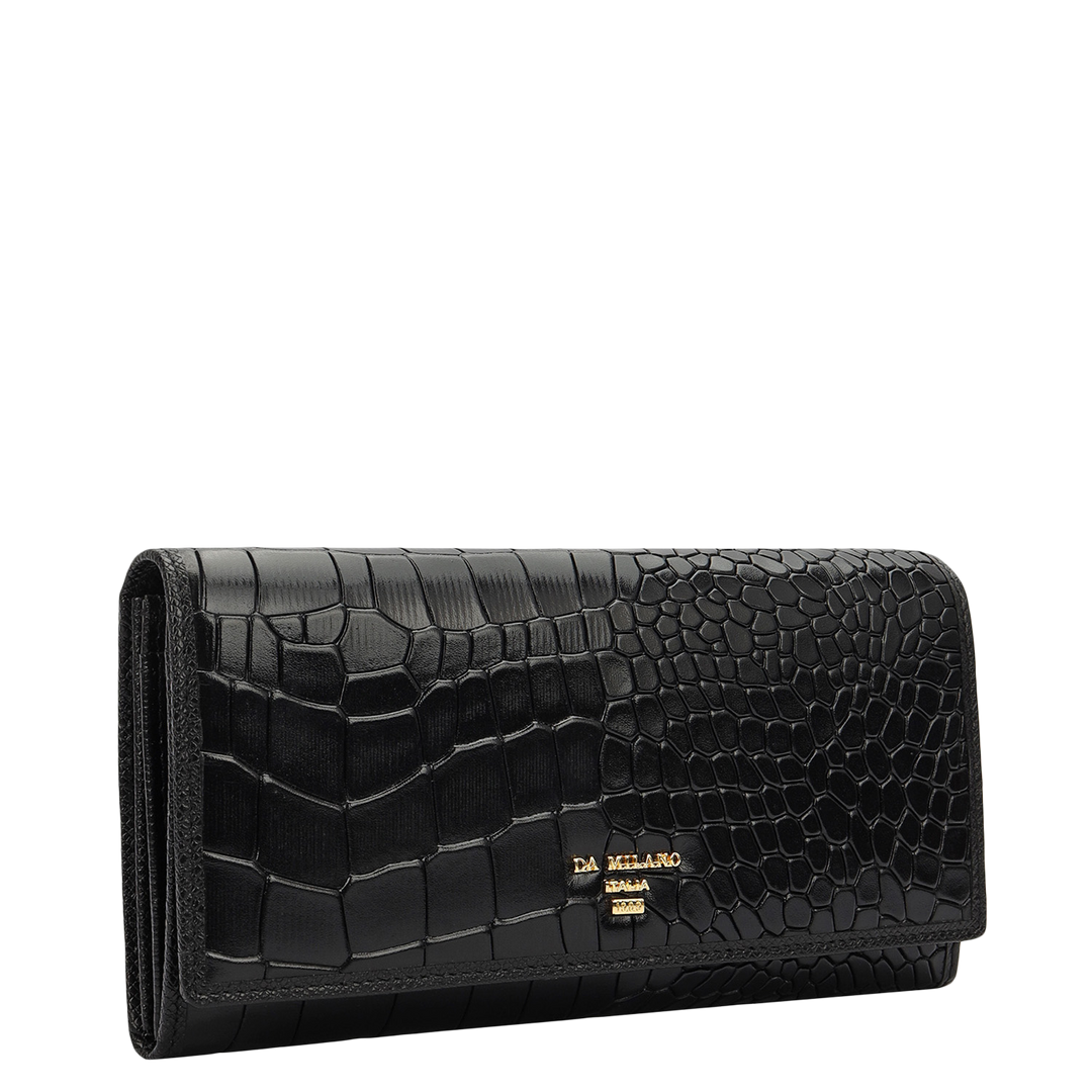 Classic Continental Wallet - Black