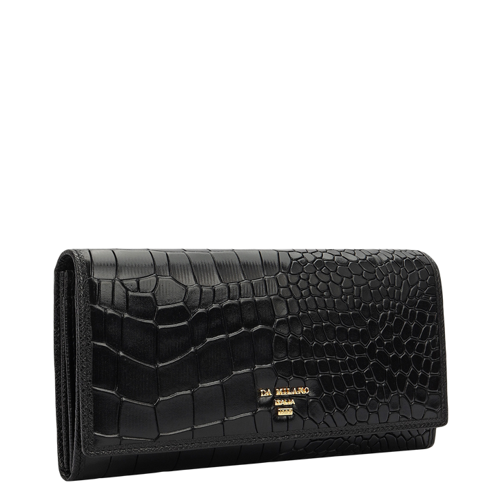 Classic Continental Wallet - Black