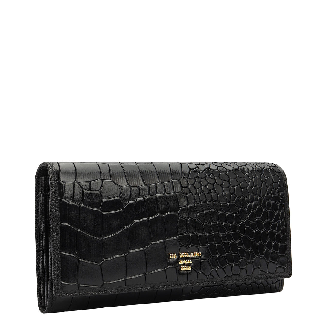 Classic Continental Wallet - Black