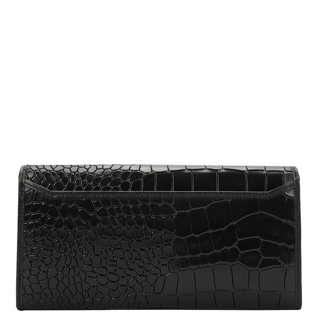 Classic Continental Wallet - Black