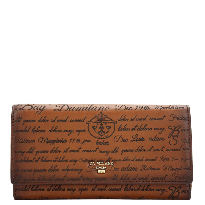 Classic Women Wallet - Cognac