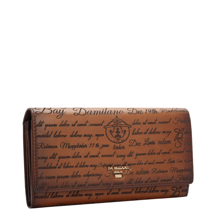 Classic Women Wallet - Cognac